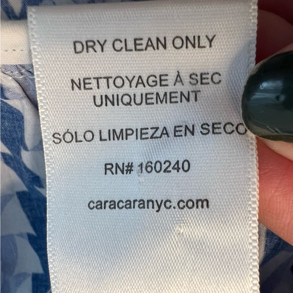 Cara Cara Blue & White “Chase” Skirt XS - Picture 7 of 10